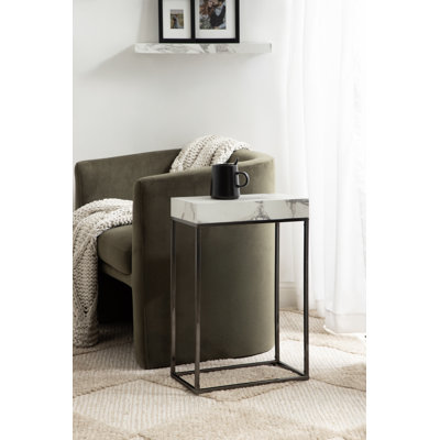 Cronus Solid Wood End Table