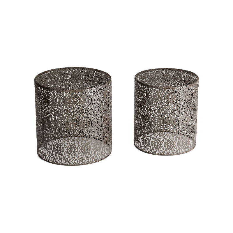 Portman Granite Nesting End Table