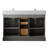 Lisette 54" Double Bathroom Vanity Set-1947958676