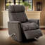 Fauteuil inclinable et pivotant à 360 ° - Appuie-tête et repose-pieds réglables - Suspension sans affaissement - Plusieurs options de revêtement?-1457647787