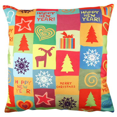 Cecy Patchwork Square Cushion