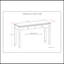 Cosmopolitan - Console canapé - Brun acajou