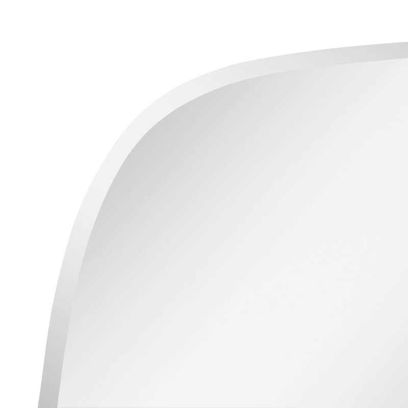 Duffy 22" x 17-3/8" Frameless Bathroom Mirror