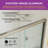 56"- 60" W x 76" H Double Sliding Semi-Frameless Shower Door with 5/16" Clear Tempered Glass-97793629