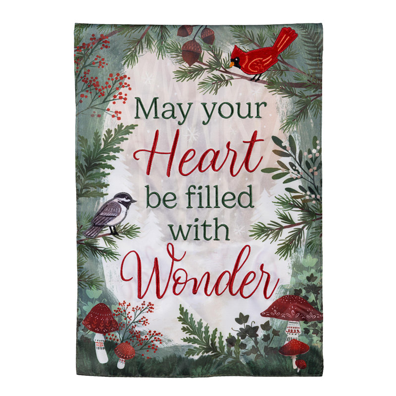 Drapeau de jardin Wondering Heart