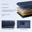 Repose-pieds rectangulaire avec rangement Dhiren