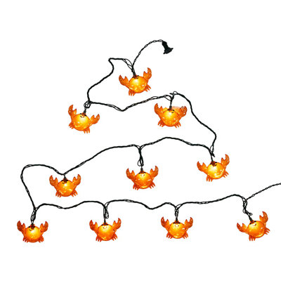 Kurt Adler's UL 10-Light Crab Light Set
