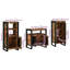 Bathroom Furniture Set With Shelf 3 Pcs Solid Mango Wood-14726328