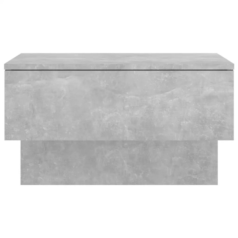 Jaiannah Wall-mounted Bedside Cabinet, Concrete Grey, Individual