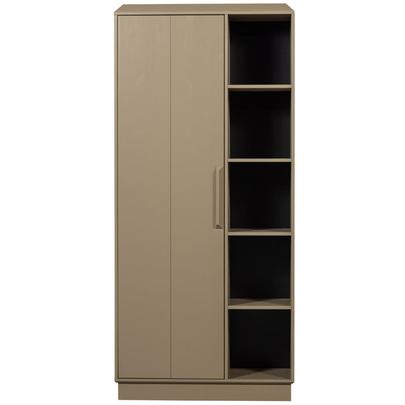 Lowen 1 Door Solid Wood Wardrobe
