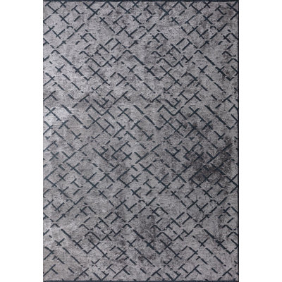 Adaure Geometric Hand Loom Indoor / Outdoor Area Rug