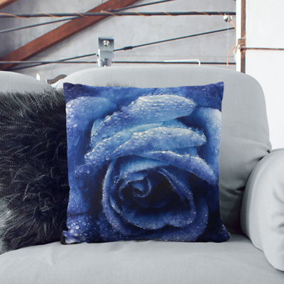 Floral Square Cushion