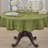 Solid Textured Tablecloth with Clean Drape, Minimal Decorative Edge, and Versatile Styling for Dining and Entertaining, 60"-1028910149-1028910141