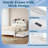Wood Storage Platform Bed with LED Headboard, USB Charging Ports, Trundle Bed & Drawers-864881529-864881530