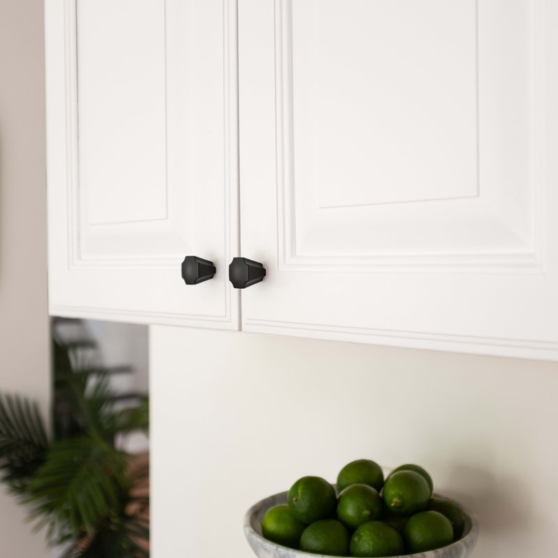 Monarch Collection Knob - 1-1/8" x 1-1/8 " Cabinet Knob - Transitional Hardware for Drawers & Cabinets, Polished Nickel