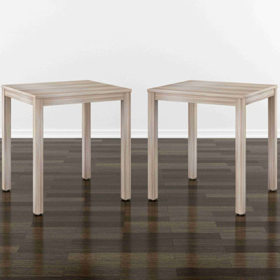 Ensemble de 2 tables de bout
