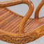 Chaise berçante en bois massif