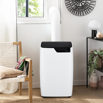 Le climatiseur portatif 12 000 BTU refroidit jusqu'à 550 pieds carrés Ft, 3 modes de fonctionnement, télécommande