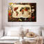 Impression «World Map», impression sur toile-337764667