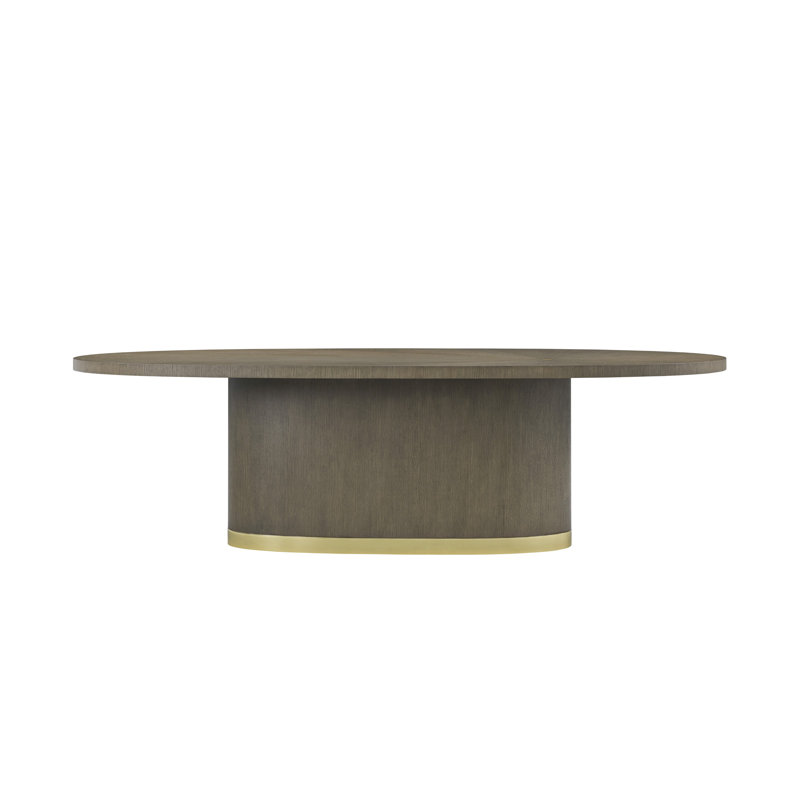 Judith Leiber Oval Dining Table, Mink