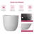 3-Piece Round Concrete Indoor/Outdoor Pot Planter Set-1022063660-1048270918