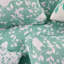 Polyester Floral Coverlet with Pillow Shams-1977867395-1977867397