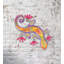 Décoration murale d'intérieur 18 po Maha Gecko 18 po - jaune-128849860-128849861
