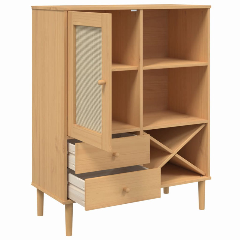 Alphons 35.4'' Sideboard, Brown