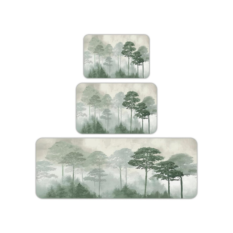 Ensemble de 3 tapis de cuisine Misty