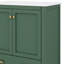 Ensemble de meuble-lavabo 60 po, double meuble-lavabo, double lavabo en céramique, tablette de rangement et tiroirs divisés-89698509