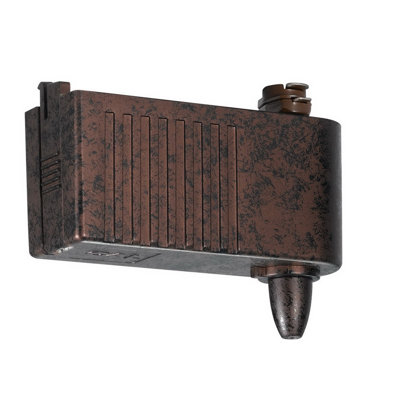 Cal Lighting Low Voltage Pendant Track Adapter 12V 50W Maximum Rust Finish Lighting 2.5"H