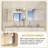 Yardley Waterproof Bathroom Vanity Mirror,Wall-Mounted Mirror for Bathroom-336500533