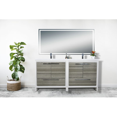 Meuble-lavabo double 71 po Drason