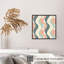 «Abstract Abstract Groovy 70s Pattern V Retro», reproduction d'art non encadrée-121891912