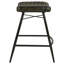 Tabouret de comptoir rembourré Amita-363070621-363070620