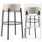 Kennley Upholstered Counter Stool with Metal Frame-56367144-56367151