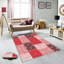 Élégant tapis imprimé en 3D, 4,6 x 7,2 pi | 100% polyester, hauteur des poils de 0,31 po, antibactérien | Revers en PVC antidérapant, lavable à la machine, parfait pour le salon ou la chambre à coucher, design durable et élégant-467536612