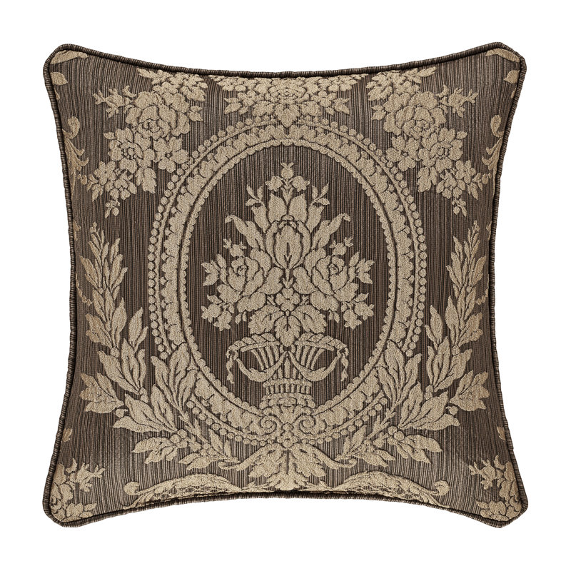 California King Mink Jacquard Comforter Set with Medallion Design