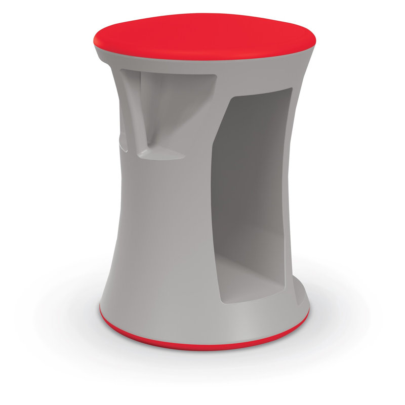  Tabouret Hierarchie Flipz, Rouge