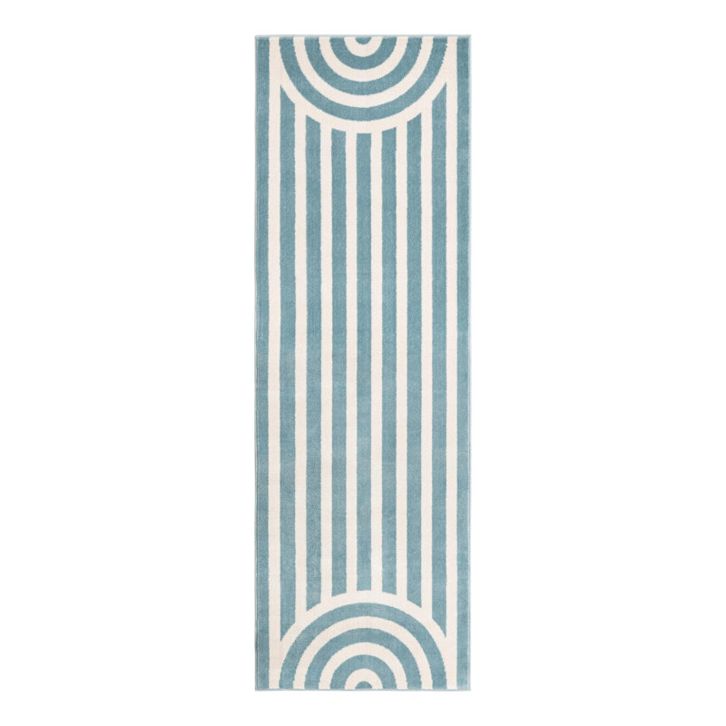 Unique Loom Lines Whimsy Kids Rug, Runner 2' x 6'1"