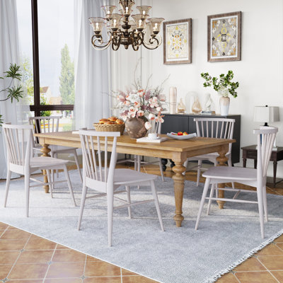 Extendable Solid Wood Dining Table Sets