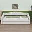 Upholstered Daybed With LED Belt And Trundle-114007824