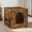 Rustic Industrial Cat Litter Box Enclosure