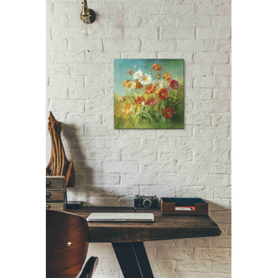 «Painted Daisies» par Danhui Nai, art mural sur toile