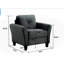 Ensemble de salon en velours 3 pièces-2093123975