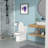 Ceramic One Piece Toilet,Dual Flush With Soft Clsoing Seat