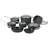 Cuisinart Chef's Classic 14 Piece Non Stick Hard Anodized Cookware Set