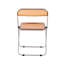 Chaise d'appoint avec structure en acier, plastique-120200421