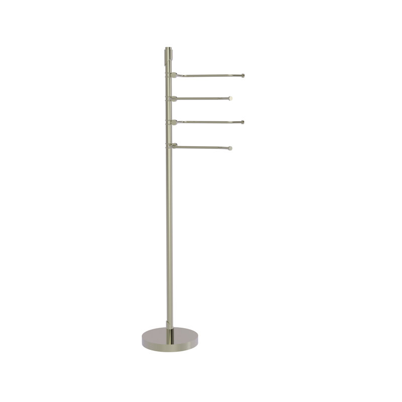 Porte-serviettes sur pied Southbeach, Nickel poli