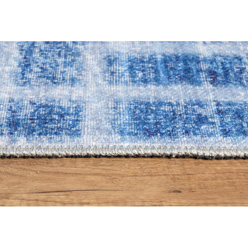 Premium Machine Washable Carpet, 4.6 x 6.2 Feet, 100% Polyester, 1850 g/m² | Pile Height: 0.2 Inches | Eco-Friendly Recycled Poly Cotton Underside | Perfect for Living Room, Bedroom, and High-Traffic Areas